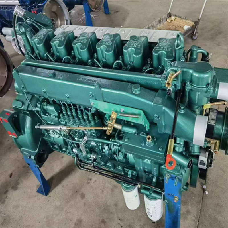 Kadua-leungeun WD61547 Genep-silinder Mesin Diesel