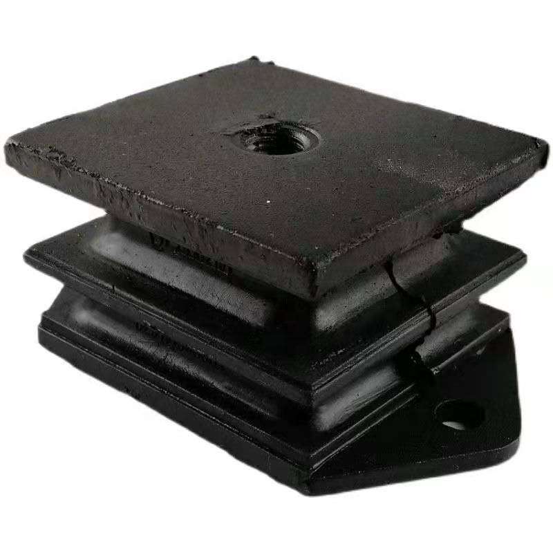 Shacman F2000 Engine Hareupeun Karét Gunung DZ9114593001 Kakuatan High Cushion Shock Absorber